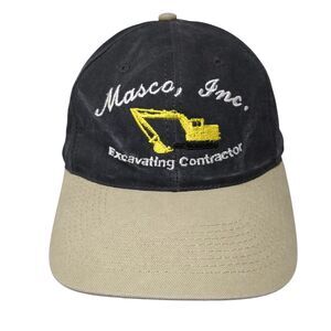 Masco Inc. Excavating Contractor Slideback Hat Multicolor OSFA KC Caps